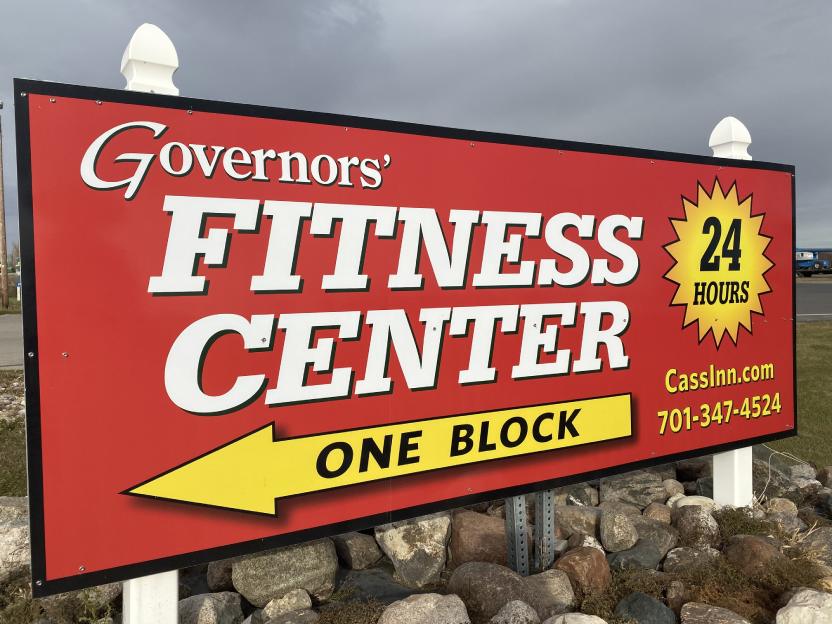 governors' Inn fitness sign